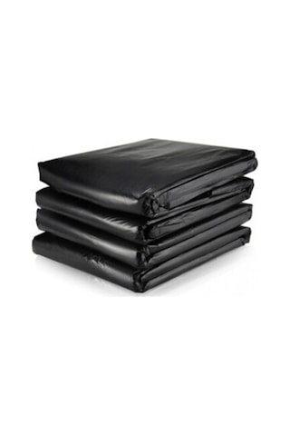 50 Adet 80x110 Cm Kalın Ağır Hizmet Yırtılmaz Dökme Çöp Torbası 50 Adet Kalın Çöp Poşeti Jumbo Boy