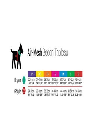 Tailpetz Airmesh Kedi Köpek Göğüs Tasması Neon Yeşil S Neon Yeşil
