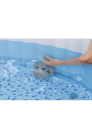 Lay-z-spa 60322 Dinlendirici Led Şelale Spa Havuzu Aksesuarı Gri