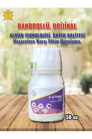 Bayer K-othrine Sc50 Konsantre Genel Haşere 50 G