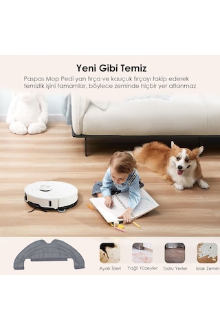 Xıaomı Vacuum Mop 2 Ultra İle Uyumlu Robot Süpürge Mop Pedi / Bezi 2 Adet