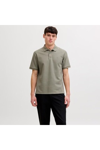 Jack&jones Austin Erkek Kahverengi Polo Yaka Tişört