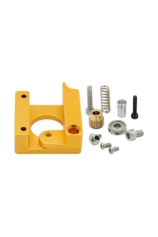 Koodmax 3d Yazıcı Alüminyum Blok 1.75 Mm Ekstrüder Braketi Mk8 Montaj Bloğu Sol El