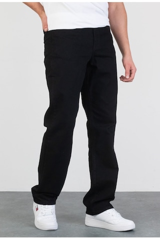 HLT Jeans Erkek Baggy Fit Likrasız Rahat Kesim %100 Pamuk Loose Jean Pantolon Wıllıam 001