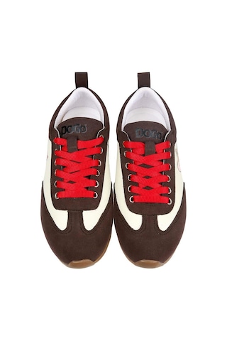 Kadın Vegan Deri Krem Sneakers - Warner Bros Looney Tunes Tom & Jerry Tasarım Çok Renkli