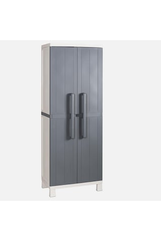 Çok Amaçlı Balkon Bahçe Kiler Plastik Dolap 65X38X173 Diğer