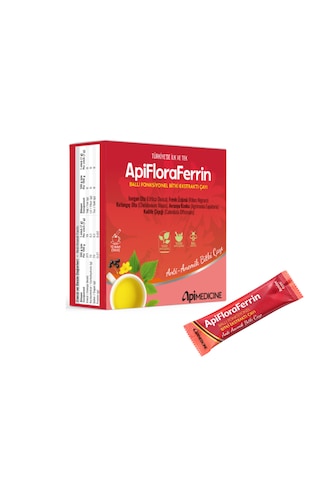 Apimedicine Apifloraferrin Fonksiyonel Bitkisel Ekstrakt Çayı 12 Stick 84 G