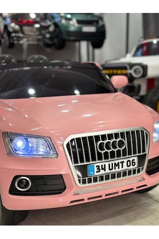 Oyuncak's Öykü Bebek Dünyası Akülü Araba 12 Volt Audi Suv Pembe