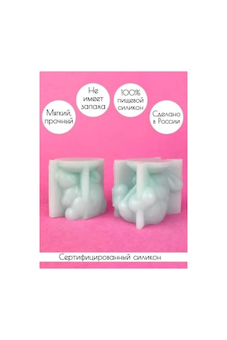 K3dp Pasha Çikolatası İçin Silikon Şekillendirme Kalıbı Tavşan No.2 168780804 Diğer