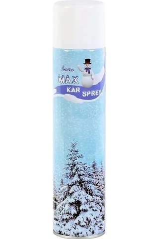Max Kar Köpüğü Spreyi, Eriyen Kar Taneleri, Parti Köpük Karı Yapar Kar Yağdıran Sprey 300 ML