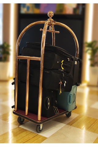 Reınkraft Rnt-031 Otel Tipi Valiz Arabası Rose Gold