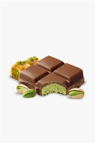 Miskets Dubai Çikolatası Çıtır Kadayıf ve Antep Fıstıklı Sütlü Tablet Çikolata 100 G