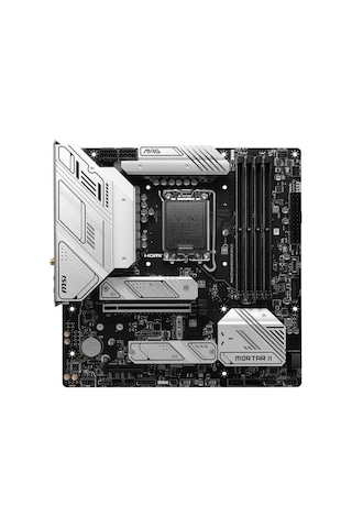 MSI MAG B760M Mortar WIFI II Intel B760 7800 MHz (OC) DDR5 Soket 1700 mATX Anakart
