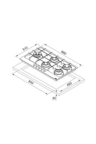 Franke FHMA 905 4G DCL XS C Ocak
