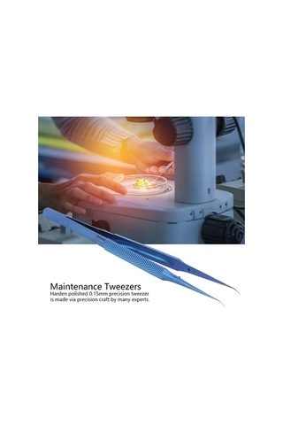 Tongxida 0.15mm Titanyum Mikroskop Cımbızı, Yorgunluk Önleyici, Manyetik Ve Paslanmaz