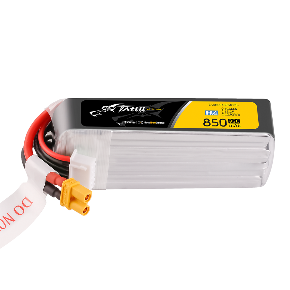 Tattu 4s 850mah 95c 14.8v Lipo Batarya
