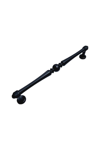 Sultan Model Siyah 160 Mm Metal Kulp 5 Adet Mat Siyah Dekoratif Mobilya Kulpu Siyah