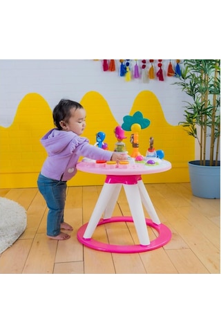 Bright Starts We Go 2'si 1 Arada Gezinti Bebek Aktivite Merkezi Ve Masası, Tropik Mercan, 6 Aylık Ve Üzeri