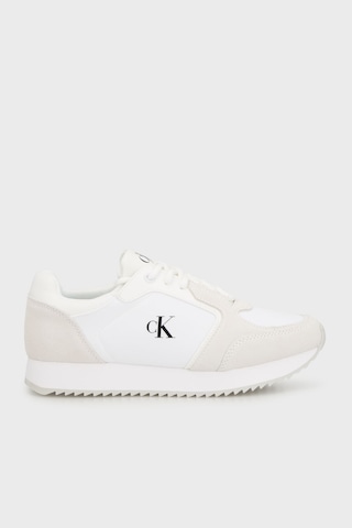 Calvin Klein Bayan Ayakkabı Yw0yw01644 02z Beyaz-bej Beyaz-bej