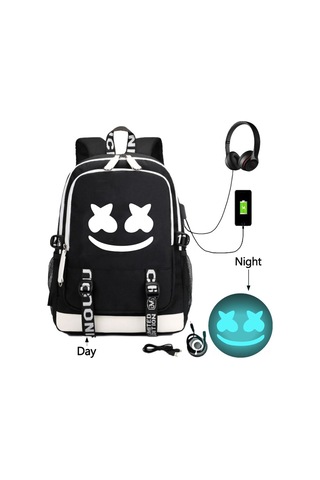 Wezone Marshmello Sırt Çantası, Elektronik Müzik Tasarımı, Dayanıklı Ve Şık, Ofis İçin Mükemmel Çözüm Çok Renkli