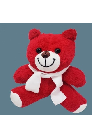 Kırmızı Peluş Oyuncak Ayıcık Kırmızı Peluş Oyuncak Ayıcık