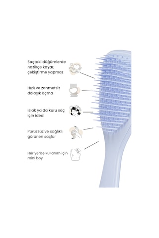 Tangle Teezer Ultimate Detangler Mini - Saç Fırçası Diğer