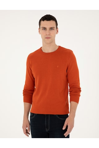 Pierre Cardin Erkek Turuncu Kazak /triko 50296575-vr051 Turuncu