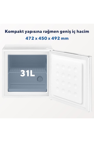 Kumtel 31L HFR-50 Mini Dondurucu