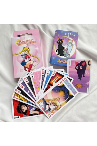 Anime Sailor Moon İskambil Poker Kartı