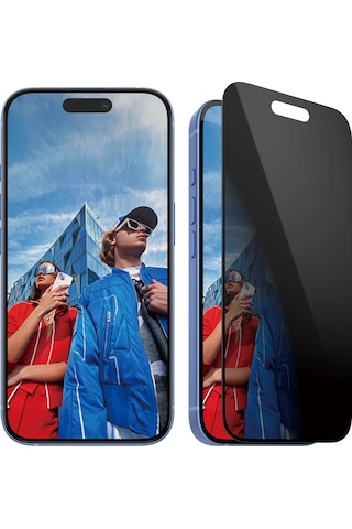 Panzerglass Apple Uyumlu iPhone 16 15 Ultra-wide Fit Gizli/hayalet Çerçeve Aparatlı Ekran Koruyucu