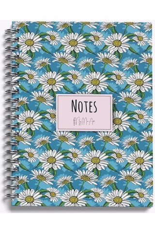 My Mia Art Daisy-midi 14x20 Çizgili Defter Çok Renkli