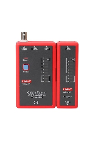 Unit Ut681c Network Kablo Test Cihaz Rj45 / Rj11 / Bnc