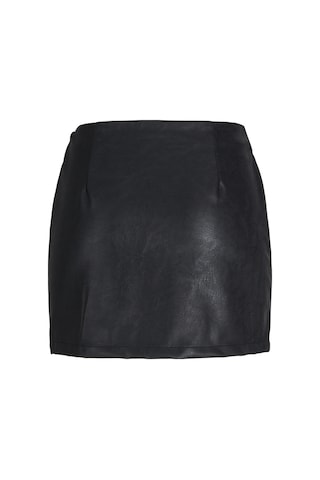 Kadin Suni Deri Etek - Sif - 12278940 Black