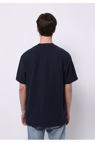 Colin's Colins Comfort Fit Yuvarlak Yaka Düz Erkek Lacivert Kısa Kol Tişört Cl1074129 Q1.v1 Nav Lacivert