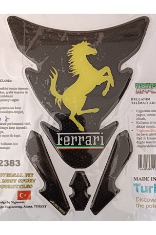 Ferrari Tankpad Siyah