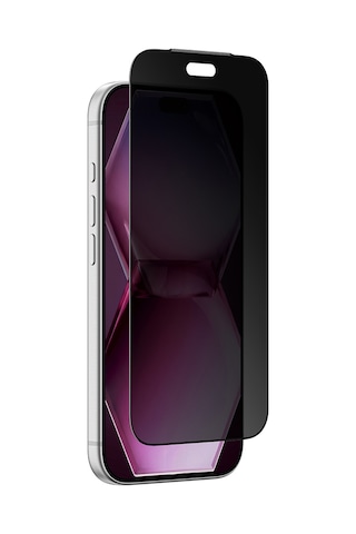 Apple iPhone Uyumlu 18 Pro Max Amazingthing Titan Privacy Parmak İzi Bırakmayan Temperli Cam Ekran Koruyucu Siyah