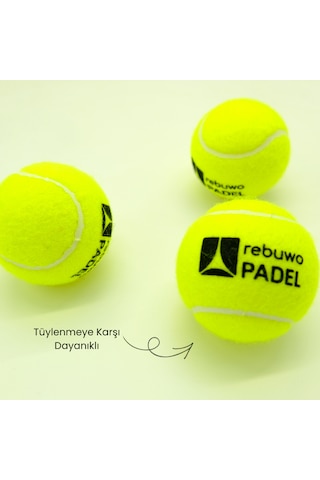 Rebuwo Padel Topu 1 Kolide 24 Kutu 72 Adet