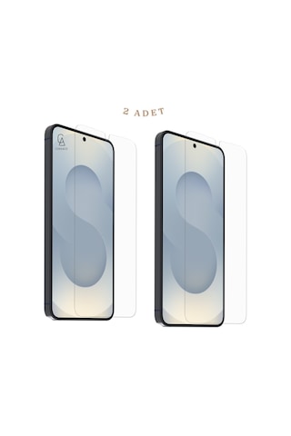 Samsung Galaxy S26 Plus İle Uyumlu Ekran Koruyucu Şeffaf Temperli Kırılmaz Cam Ekran Koruyucu 2 Adet