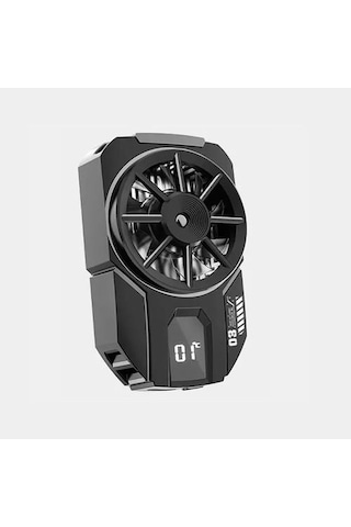 Coofbe Ultra Sessiz Turbo Hızlı Sıcaklık Göstergeli Telefon Soğut