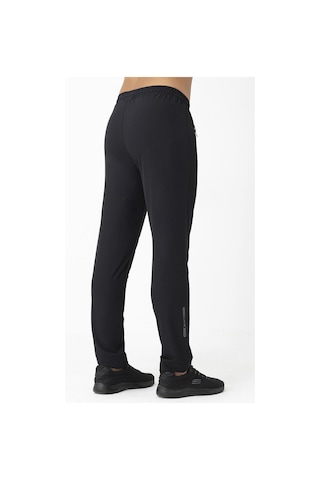 Crozwise Erkek Kalın Likralı Spor Pantolon Siyah