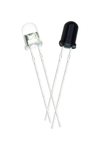 5mm Kızılötesi Alıcı Verici Led Set 940nm - 10 Ar Adet