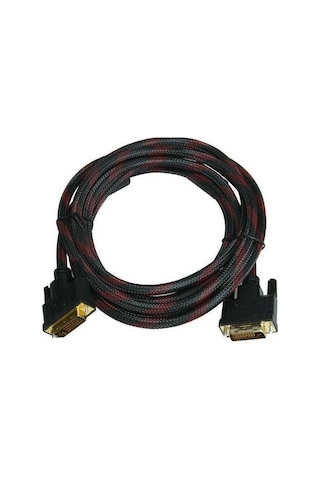 Ancheyn Dvi To Dvi Monitör Ekran Kablosu 3 Metre Ara Bağlantı Dvi-d 24+1 Örgü Kablo 4632