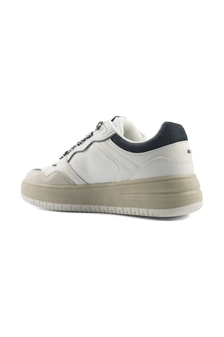 U.s. Polo Assn. Lına 5fx Beyaz Kadın Sneaker Beyaz-lacı Beyaz - Lacivert