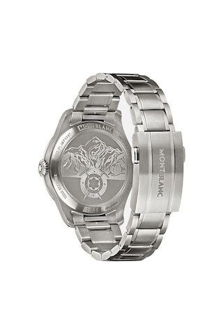 Montblanc 1858 Automatic Date 0 Oxygen The 8000 130984 Altın - Mavi