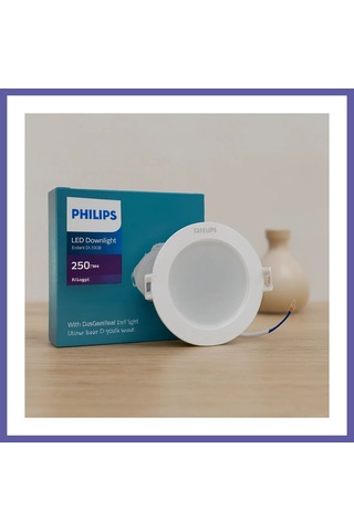 Bezos 3.5w Yuvarlak Led Slim Panel - 250 Lumen, Sıva Altı, 20.000 Saat Nıda Çok Renkli