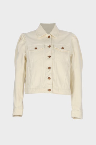 Kadın Ekru Slim Fit Jean Ceket C 4538-237 Ekru