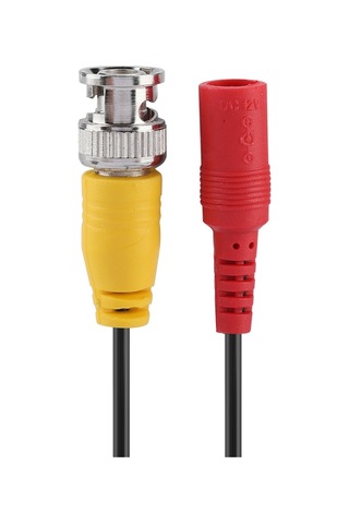 Xindoker Cctv Güvenlik Kamerası Bnc + Dc Güç Kablosu 20m - Dayanıklı, Hava Dayanıklı, Ev Ve Ticari Kullanım İçin Uyumlu, Profesyonel Kalite