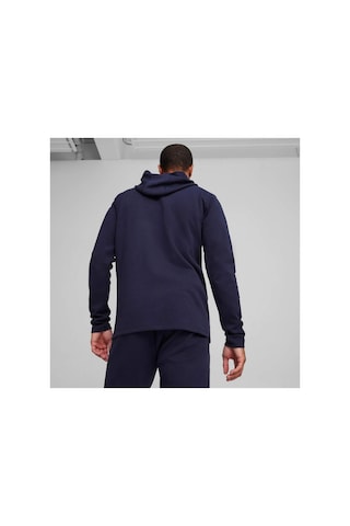 Teamfınal Casuals Football Erkek Kapüşonlu Ceket Puma Navy-puma Silver