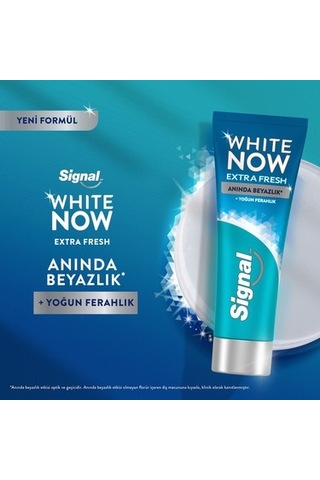 75 Ml Anında Beyazlık Etkisi Olan Diş Macunu, Extra Fresh