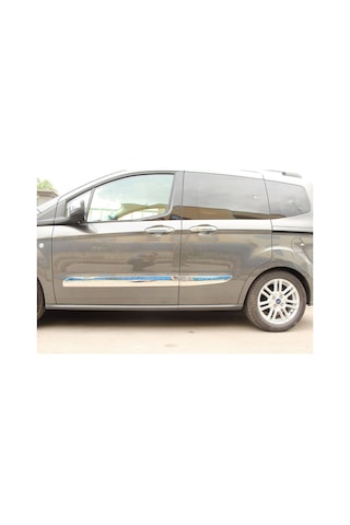 Ford Tourneo Courier Krom Yan Kapı Çıtası 4 Parça